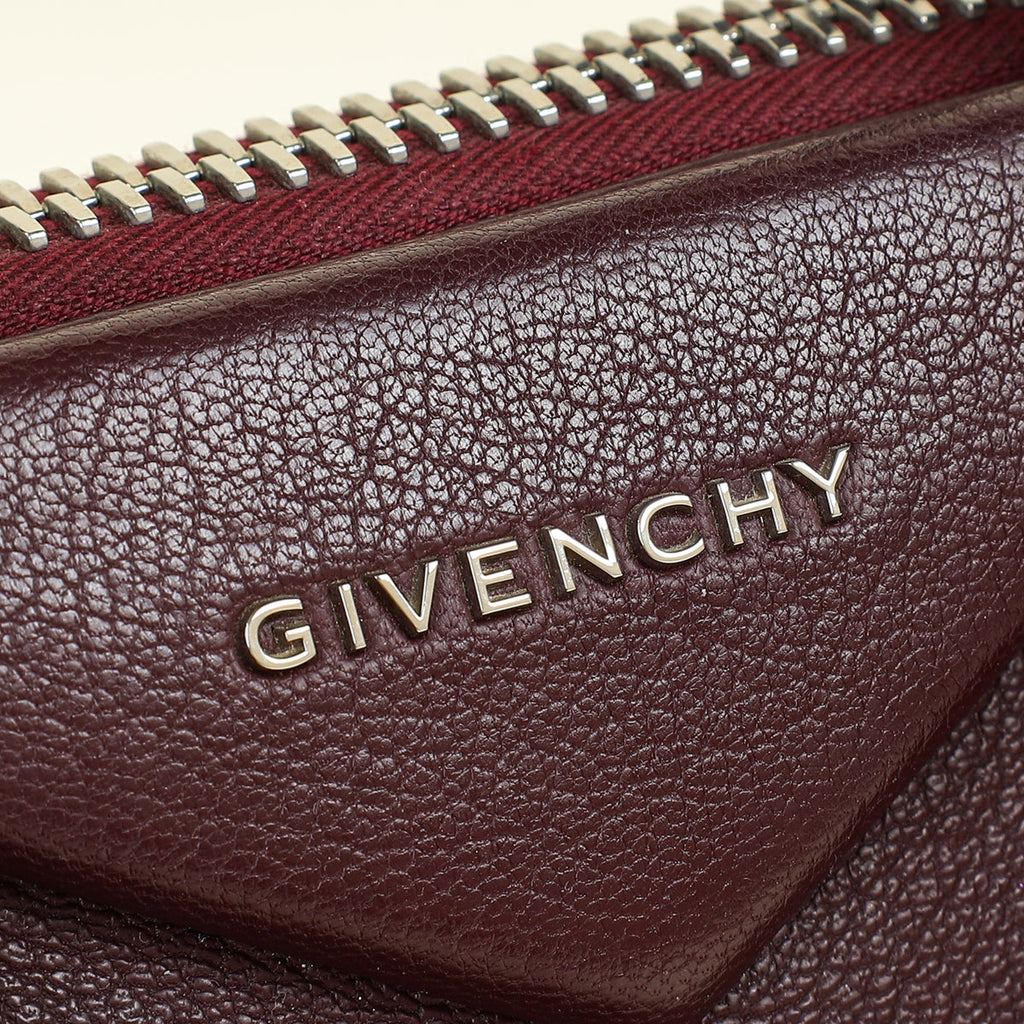 Givenchy Burgundy Antigona Small Bag