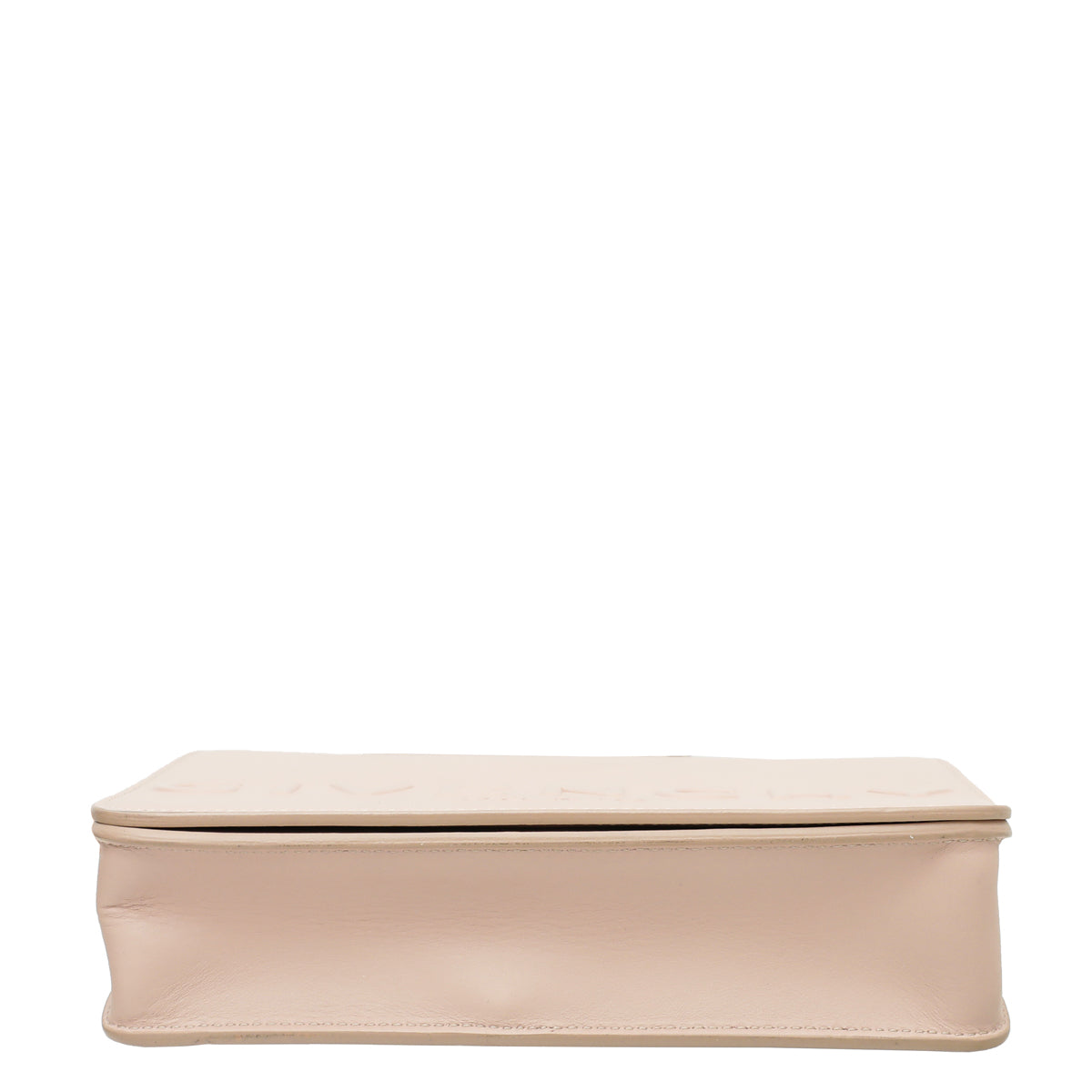 Givenchy Baby Pink Logo Embossed Flap Crossbody Bag