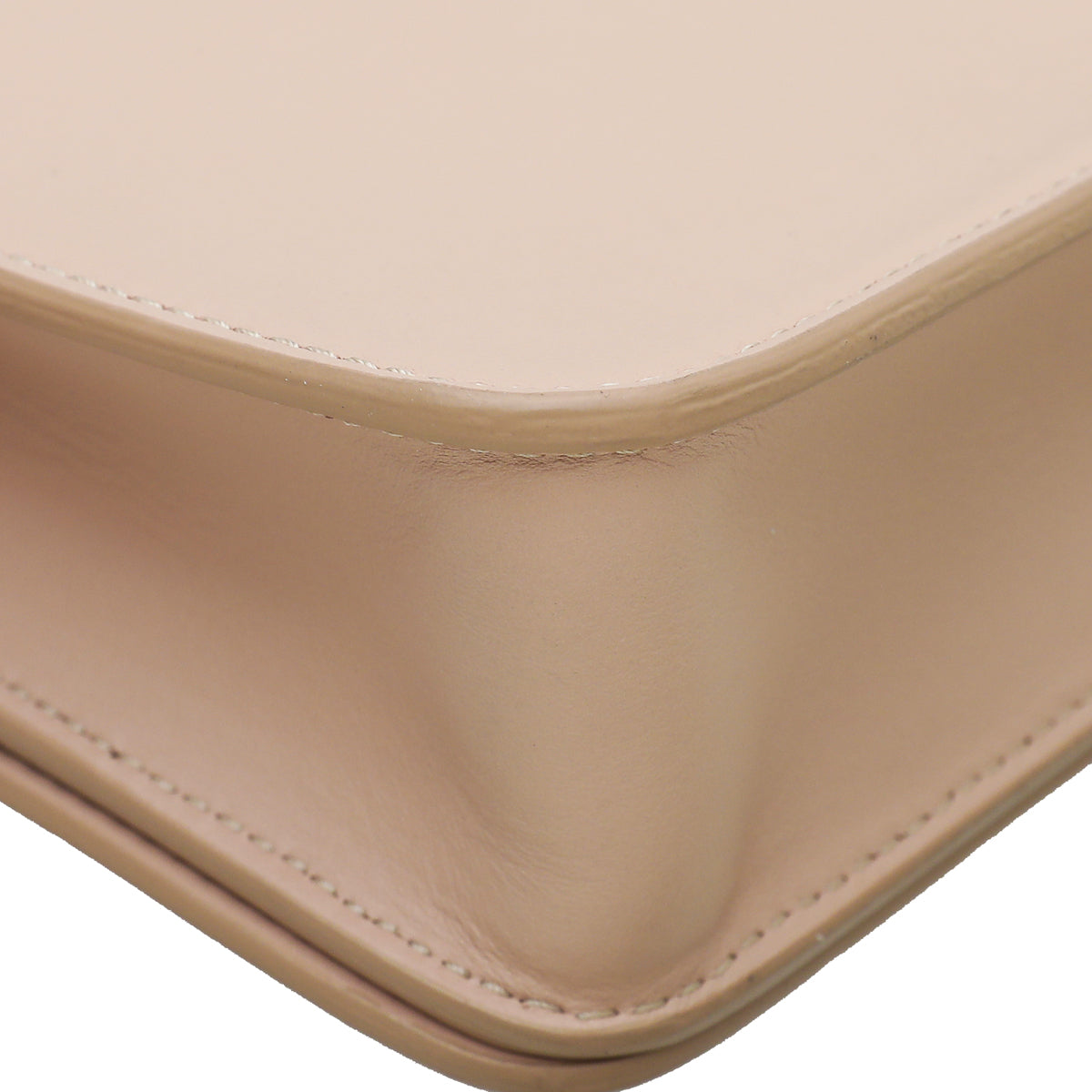 Givenchy Baby Pink Logo Embossed Flap Crossbody Bag