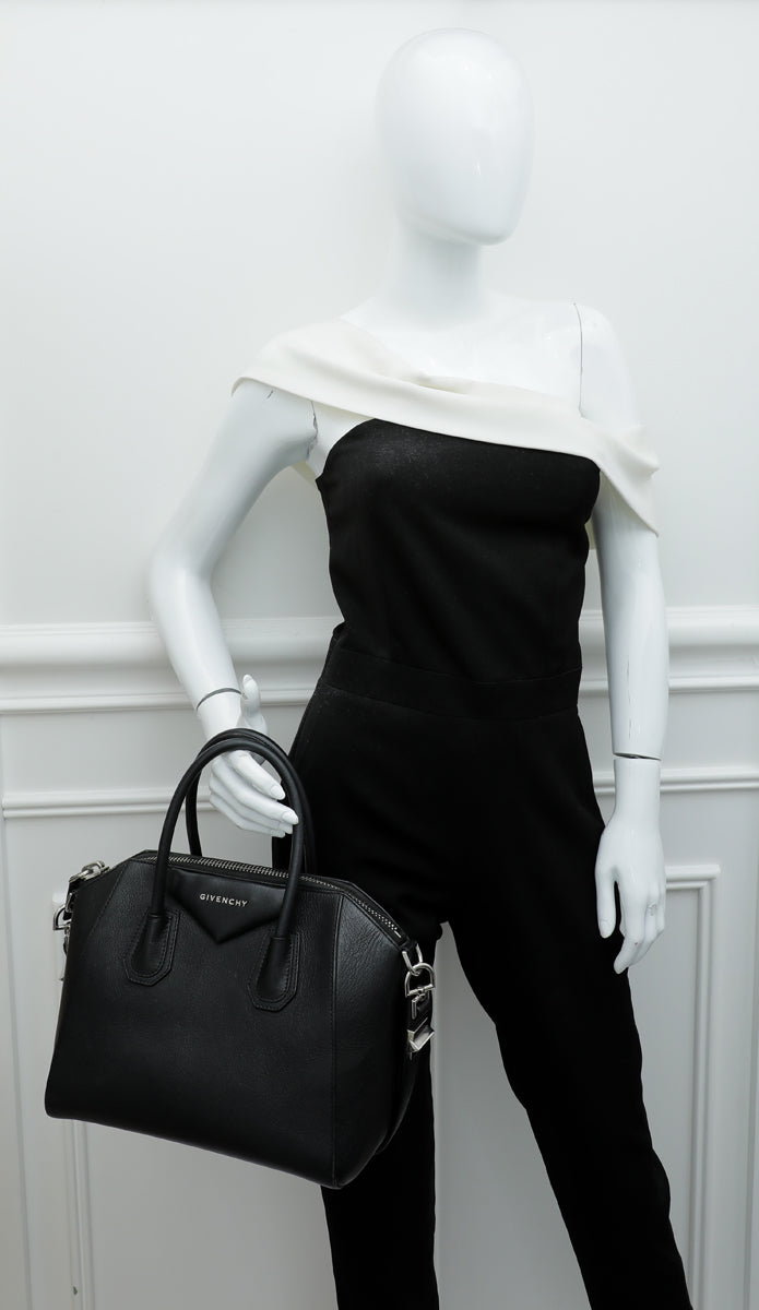 Givenchy Black Antigona Small Tote Bag