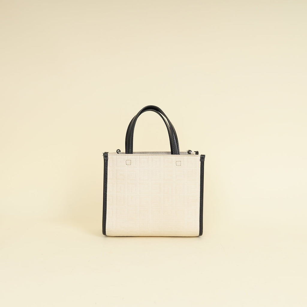 Givenchy Bicolor Mini G Shopping Tote Bag