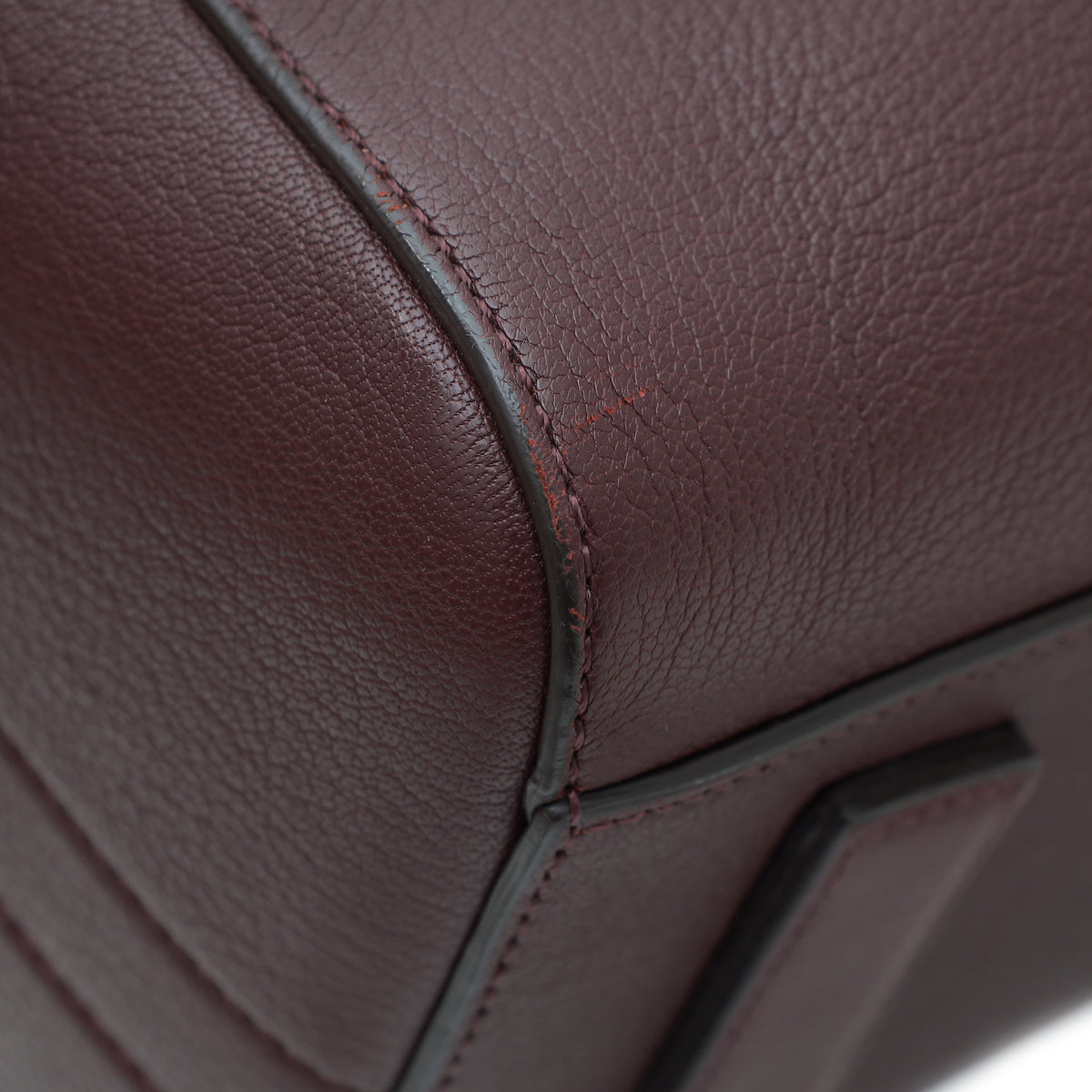 Givenchy Burgundy Antigona Small Tote Bag