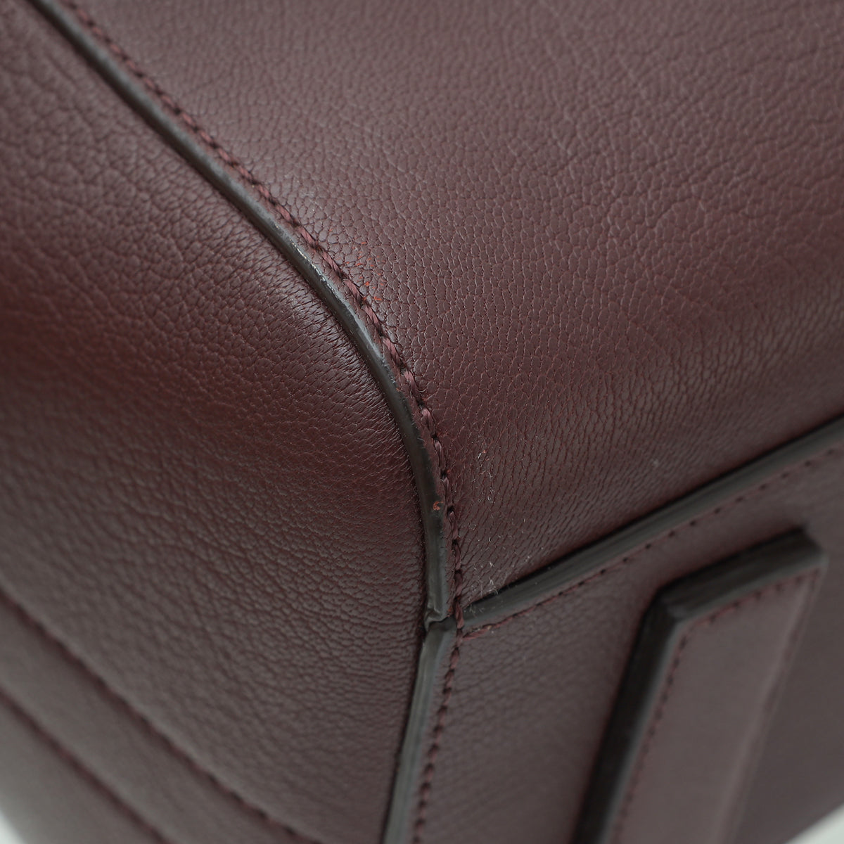 Givenchy Burgundy Antigona Small Tote Bag