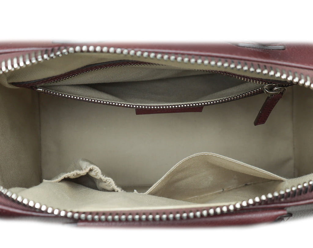 Givenchy Burgundy Antigona Small Tote Bag