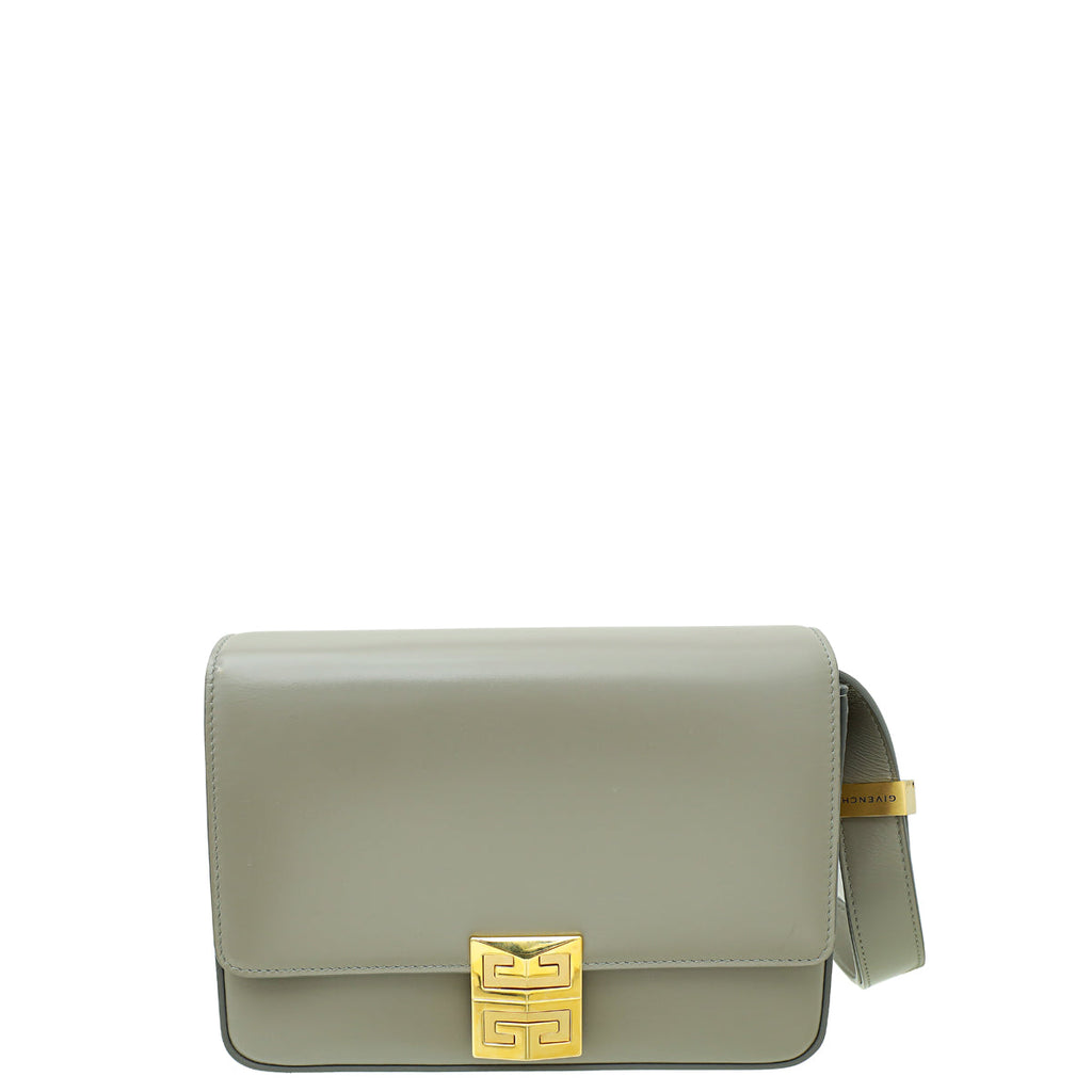 Givenchy Grey 4G Medium Crossbody Bag