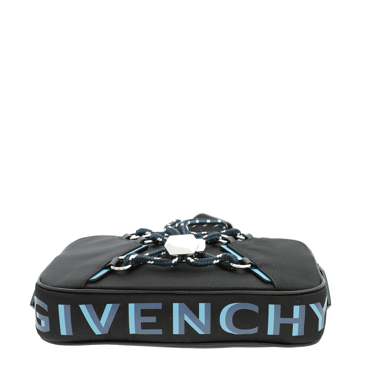 Givenchy Bicolor Nylon Drawstring Mens Bum Bag