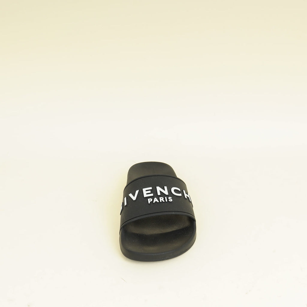 Givenchy Black Logo Slides 36