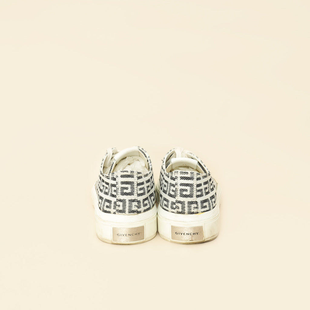 Givenchy Bicolor City 4G Jacquard Sneakers 42