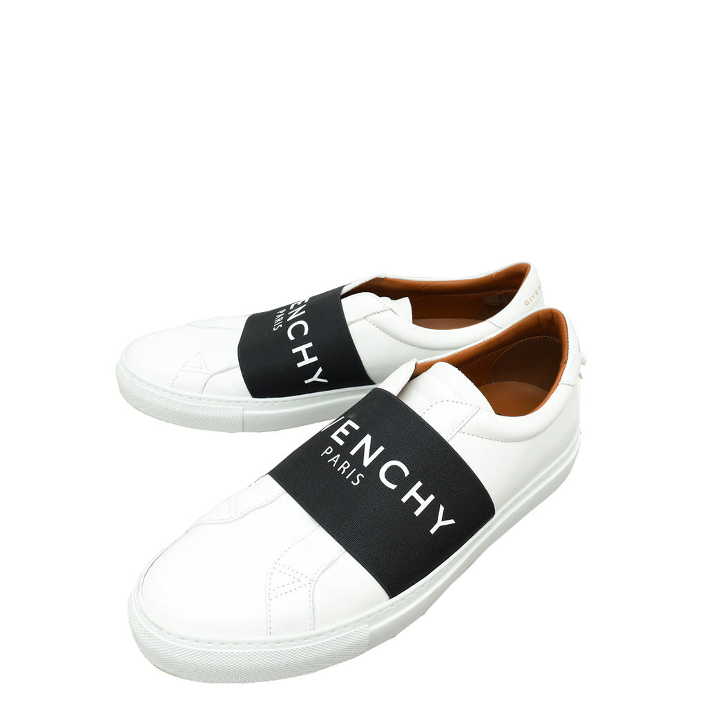 Givenchy Bicolor Urban Street Logo Slip-on Sneakers 43