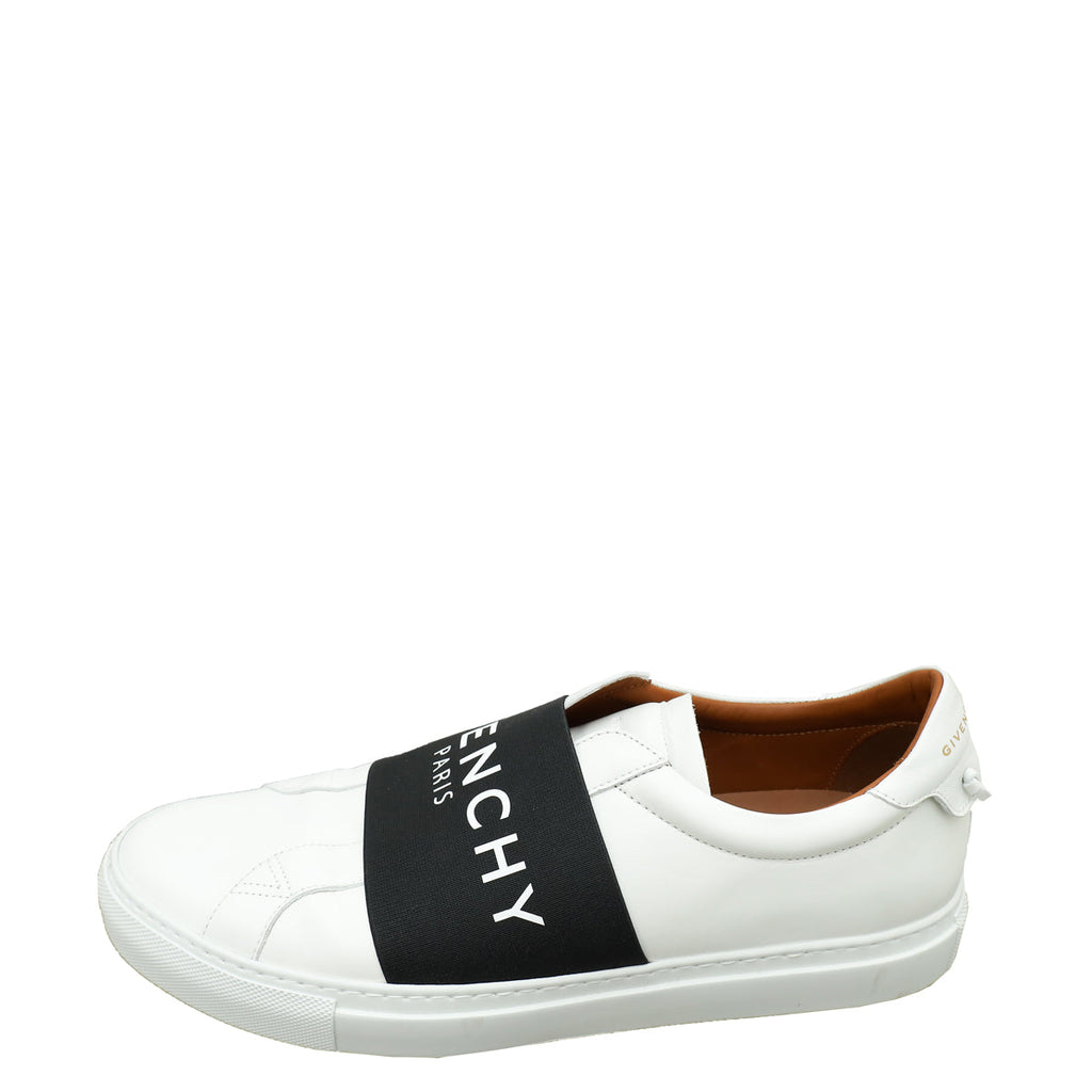 Givenchy Bicolor Urban Street Logo Slip-on Sneakers 43