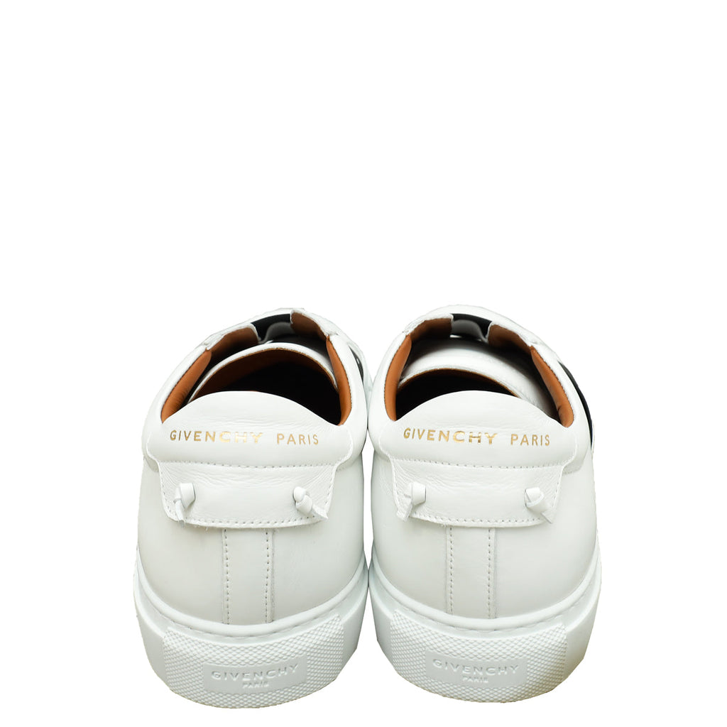 Givenchy Bicolor Urban Street Logo Slip-on Sneakers 43