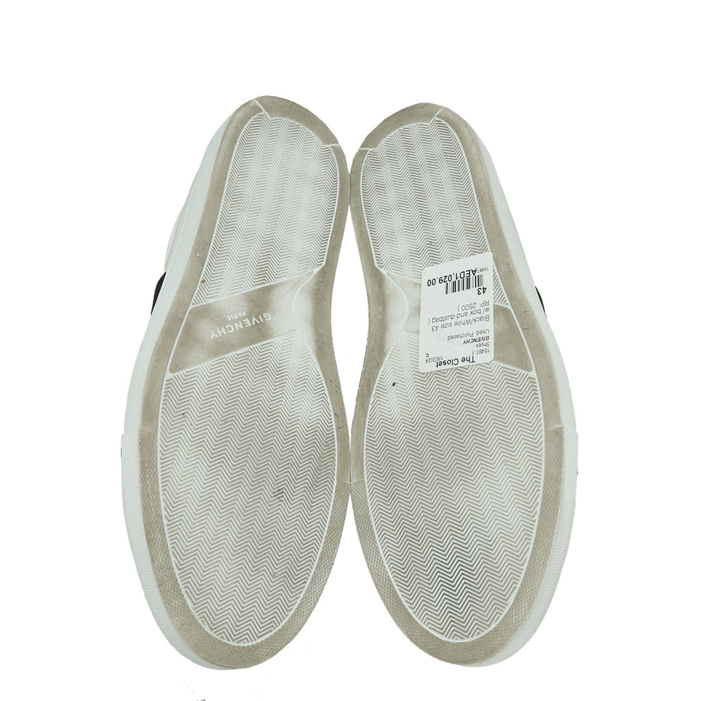 Givenchy Bicolor Urban Street Logo Slip-on Sneakers 43