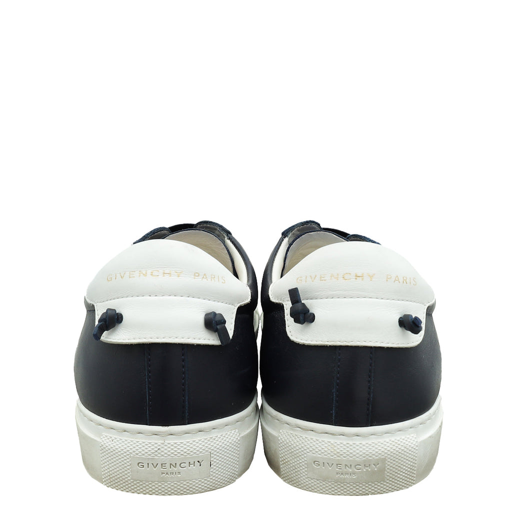 Givenchy Navy Logo Slip On Sneakers 44