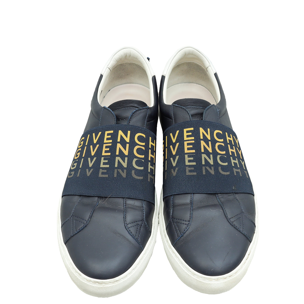 Givenchy Navy Logo Slip On Sneakers 44