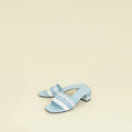 Givenchy Light Blue 4G Slide Mules Sandals 38
