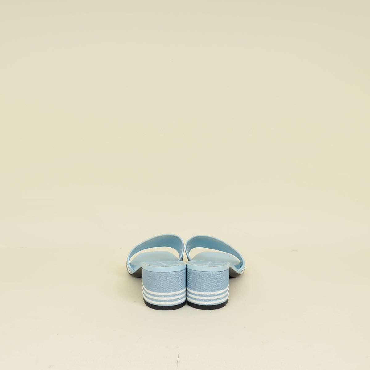 Givenchy Light Blue 4G Slide Mules Sandals 38