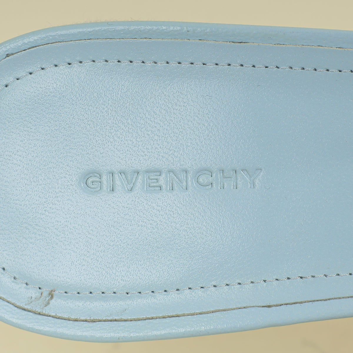 Givenchy Light Blue 4G Slide Mules Sandals 38