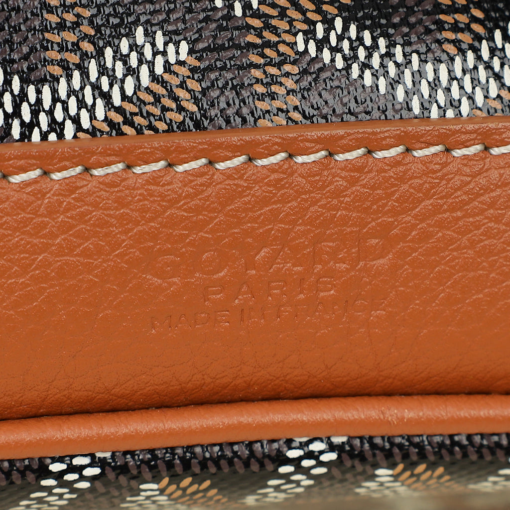 Goyard Bicolor Goyardine Petit Flot Bucket Bag