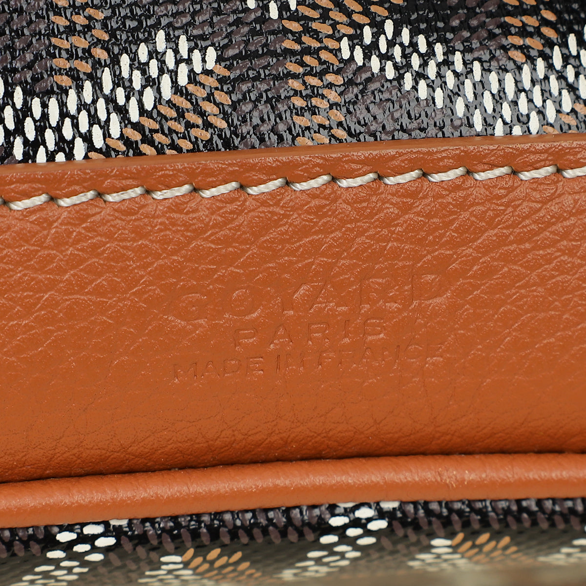 Goyard Bicolor Goyardine Petit Flot Bucket Bag