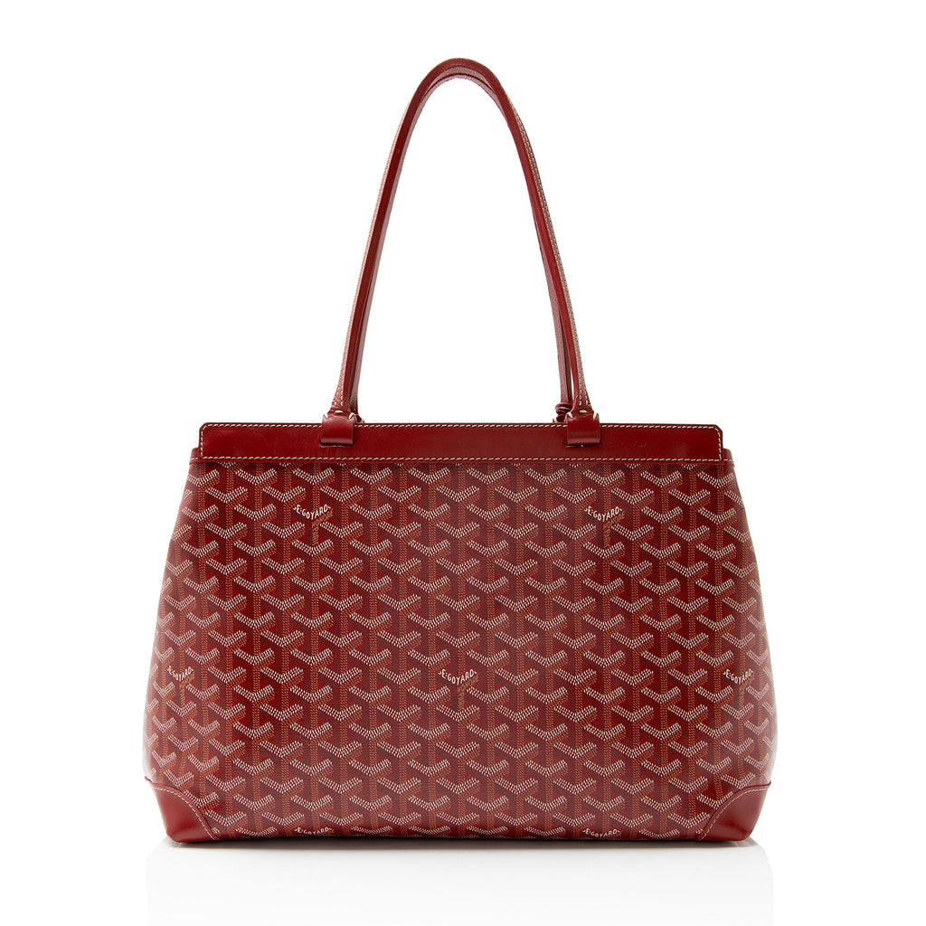Goyard Goyardine Canvas Bellechase PM Tote