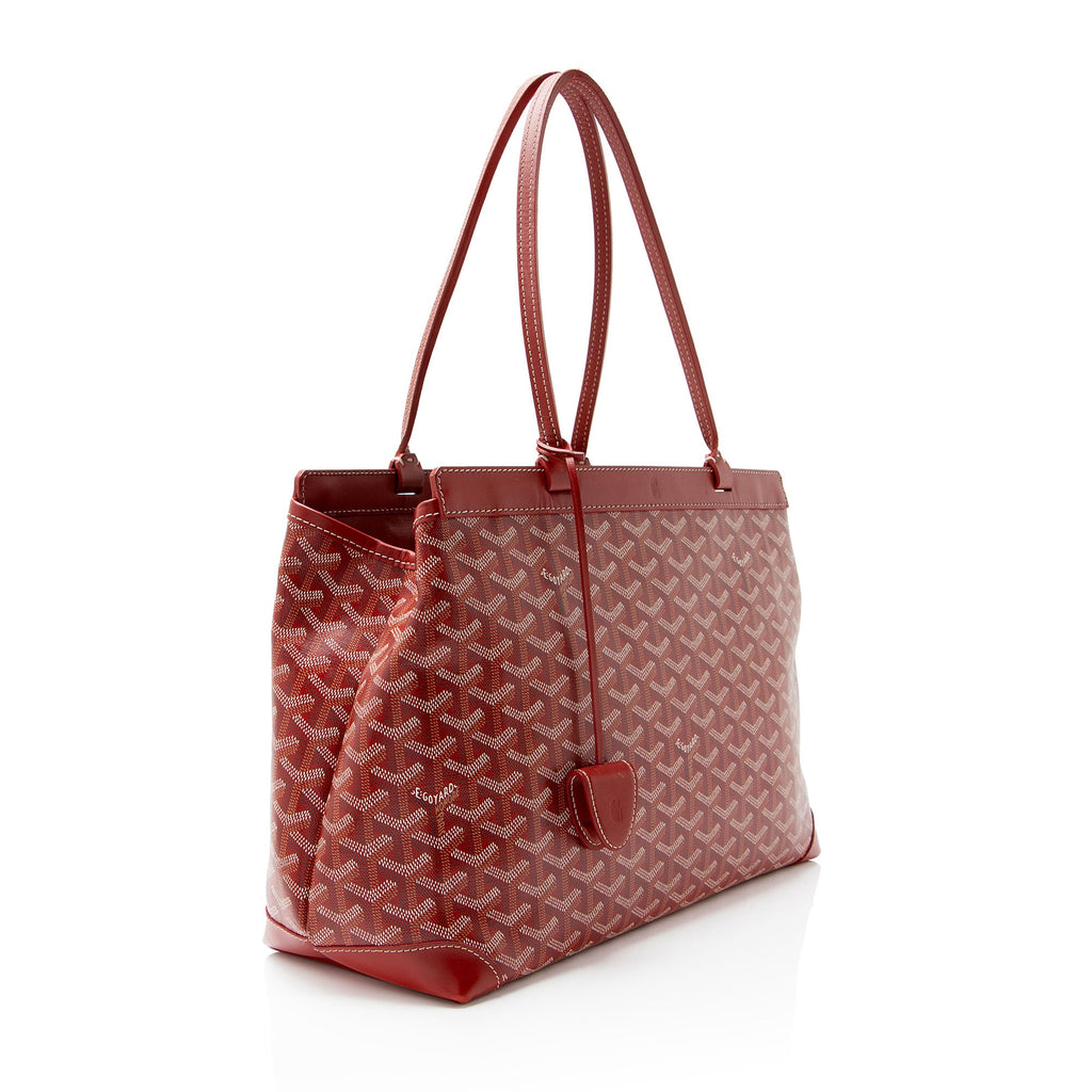 Goyard Goyardine Canvas Bellechase PM Tote