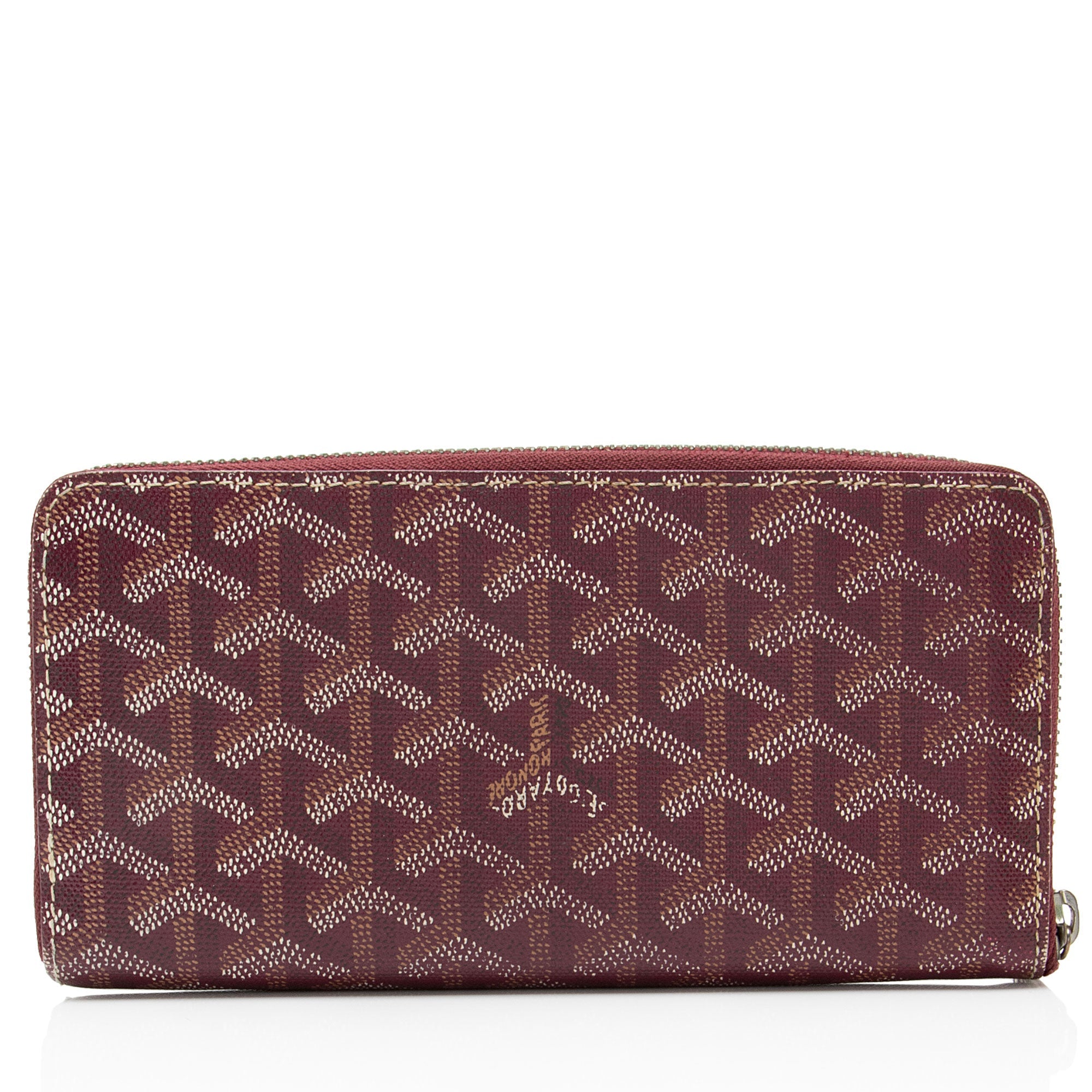 Goyard Goyardine Canvas Matignon GM Zip Wallet
