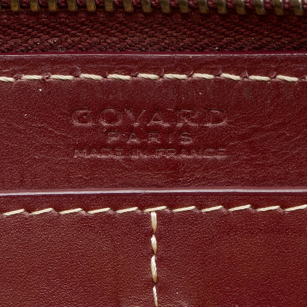 Goyard Goyardine Canvas Matignon GM Zip Wallet