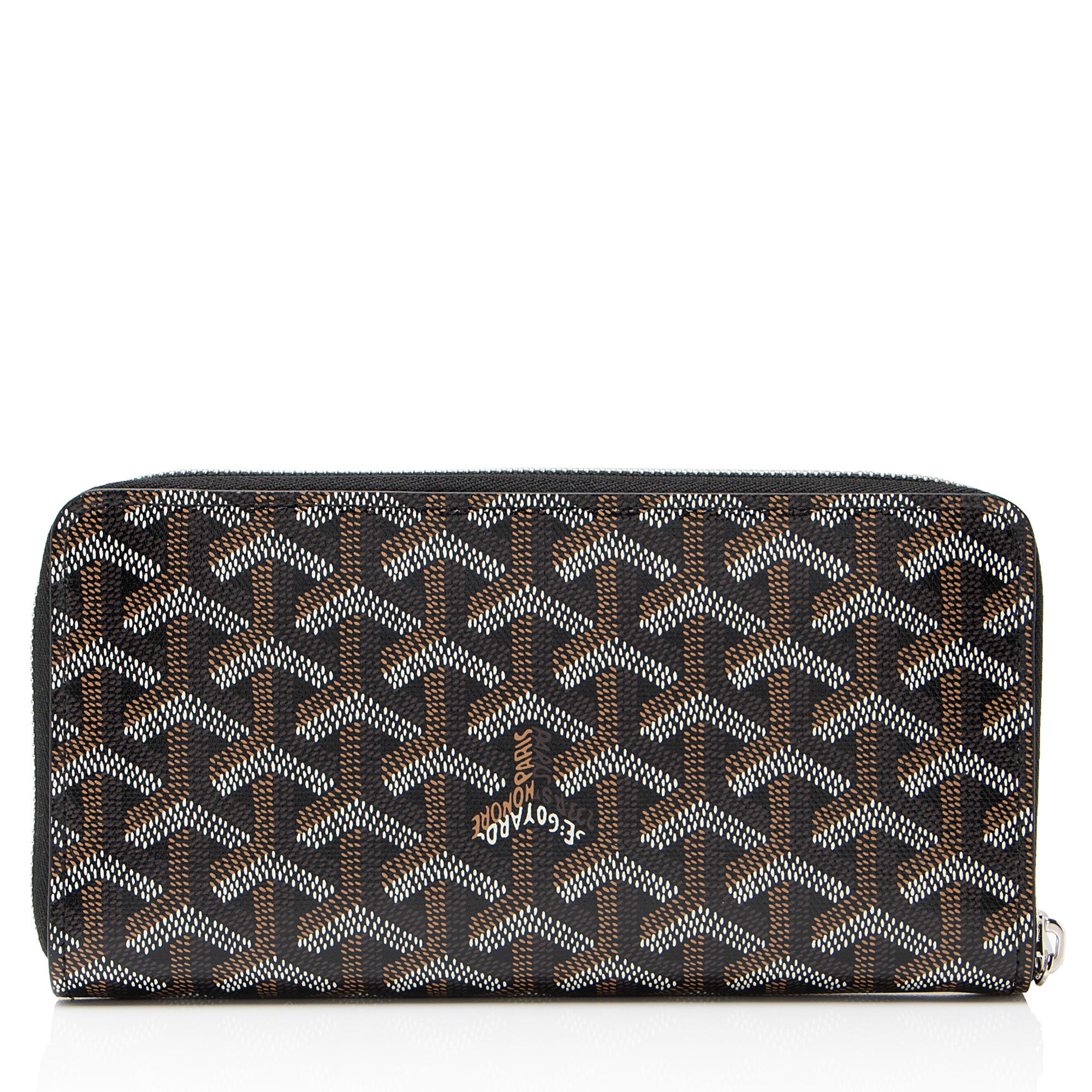 Goyard Goyardine Canvas Matignon GM Zip Wallet