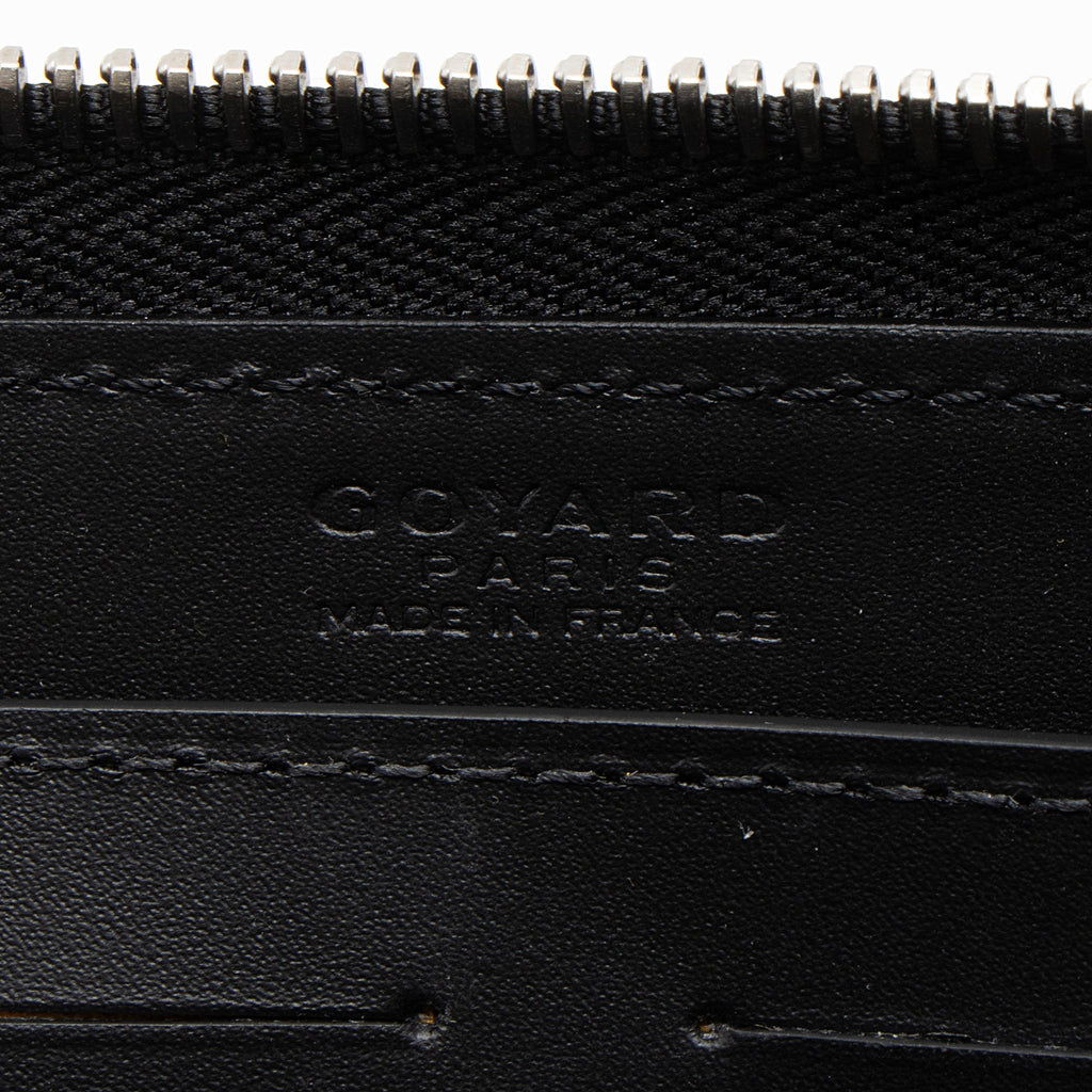 Goyard Goyardine Canvas Matignon GM Zip Wallet