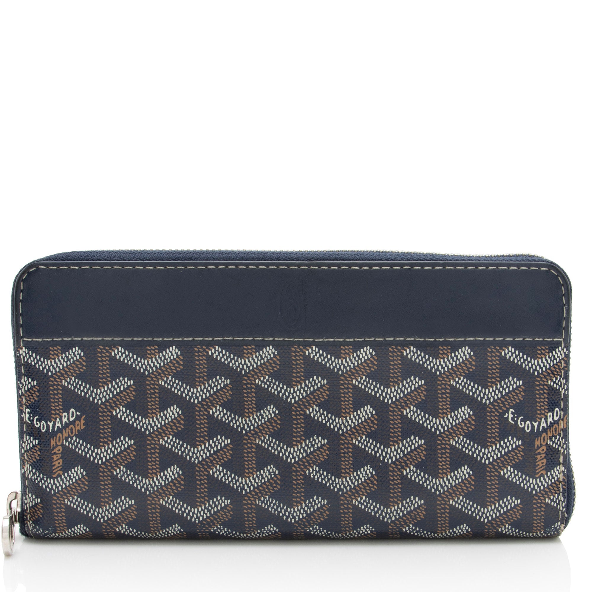 Goyard Goyardine Canvas Matignon GM Zip Wallet
