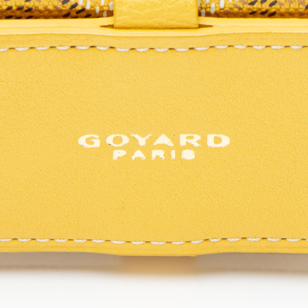 Goyard Goyardine Canvas Minaudiere Trunk Shoulder Bag