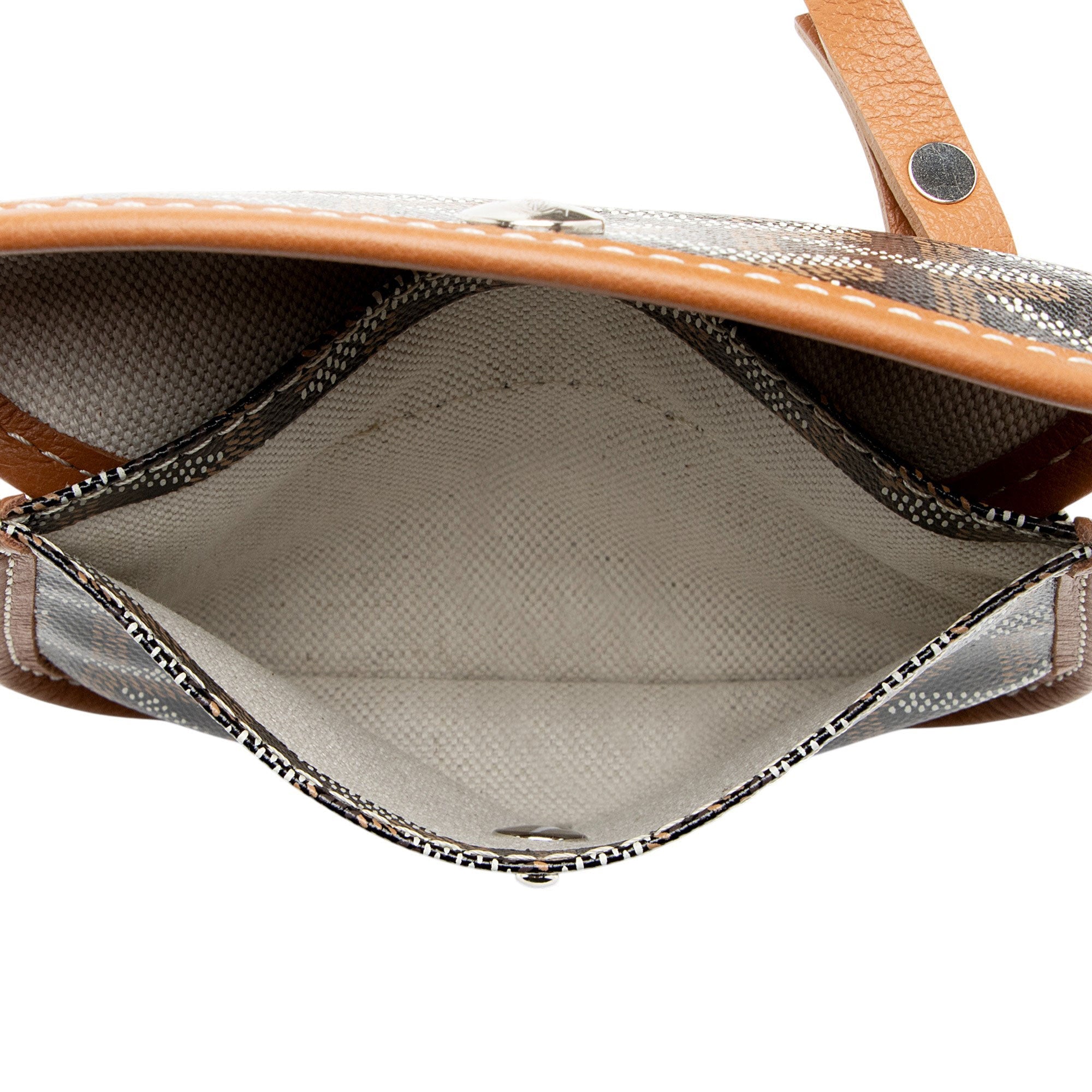 Goyard Goyardine Canvas Reversible Anjou Mini Tote
