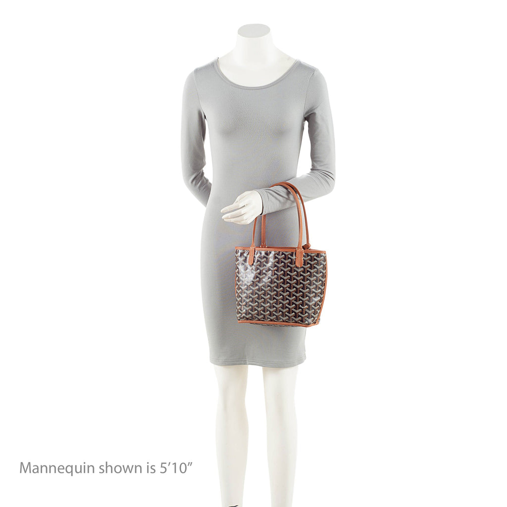 Goyard Goyardine Canvas Reversible Anjou Mini Tote