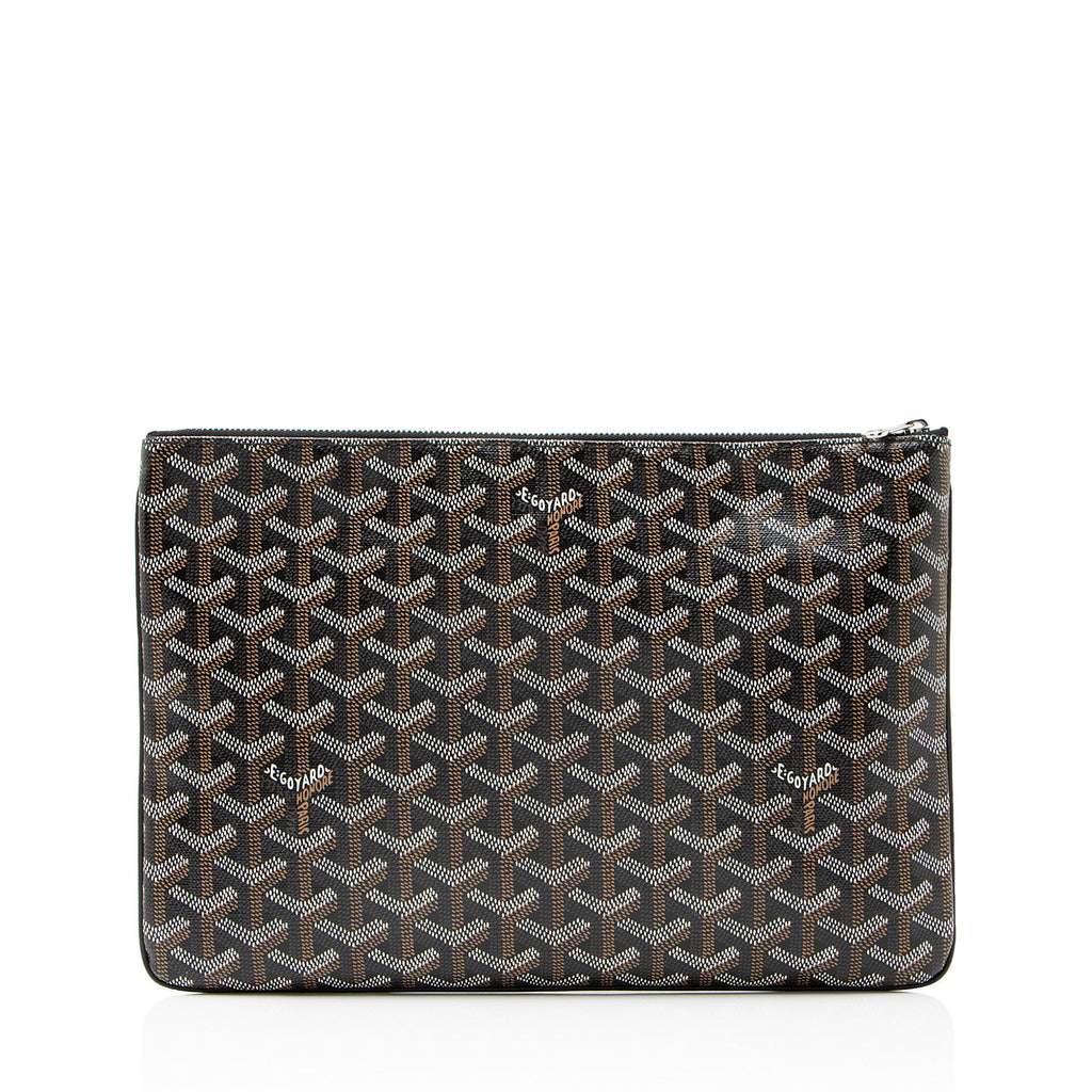 Goyard Goyardine Canvas Senat MM Pouch
