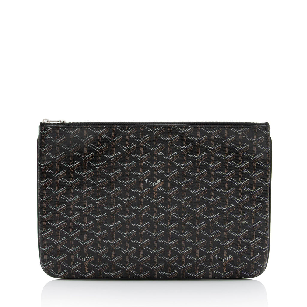 Goyard Goyardine Canvas Senat MM Pouch