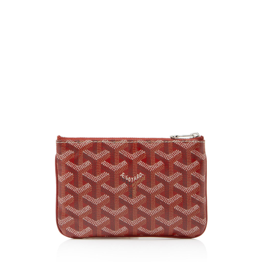 Goyard Goyardine Canvas Senat Mini Pouch