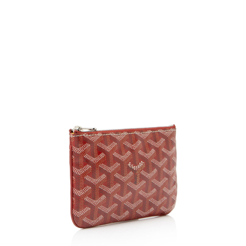 Goyard Goyardine Canvas Senat Mini Pouch