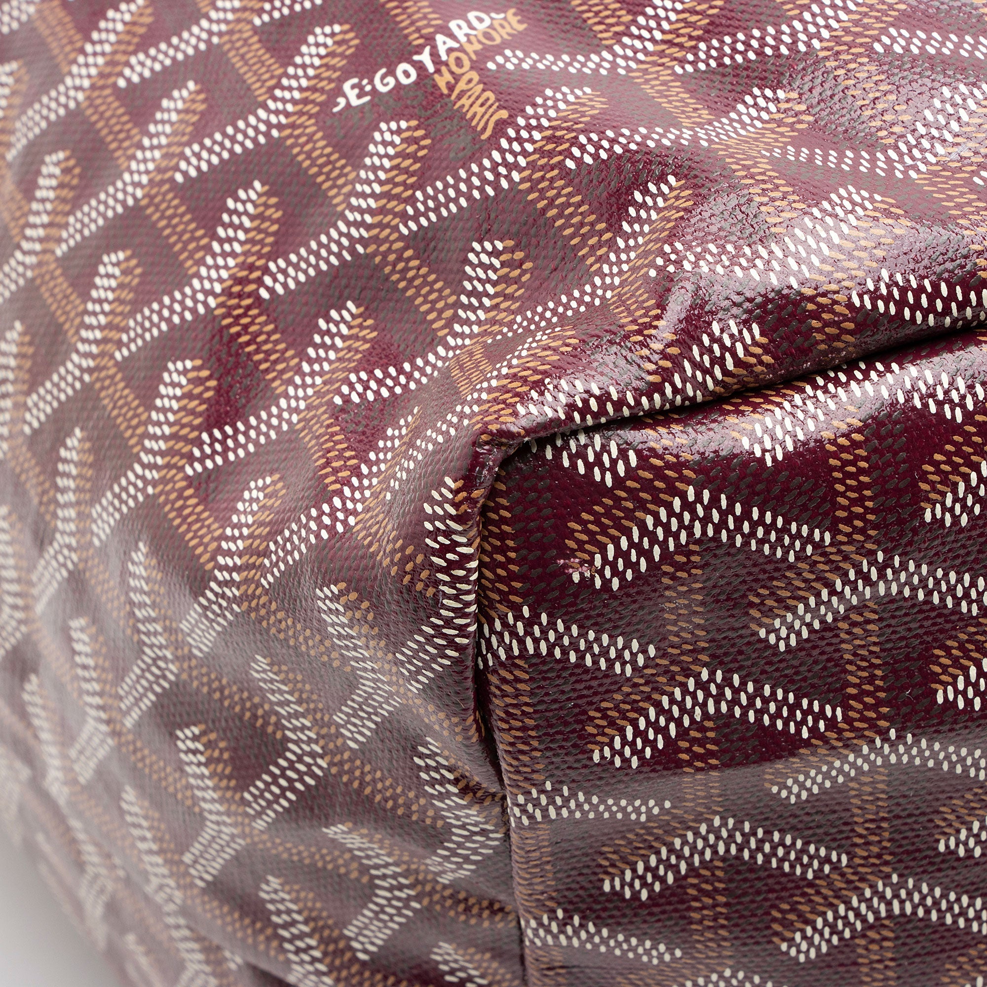 Goyard Goyardine Canvas St. Louis GM Tote