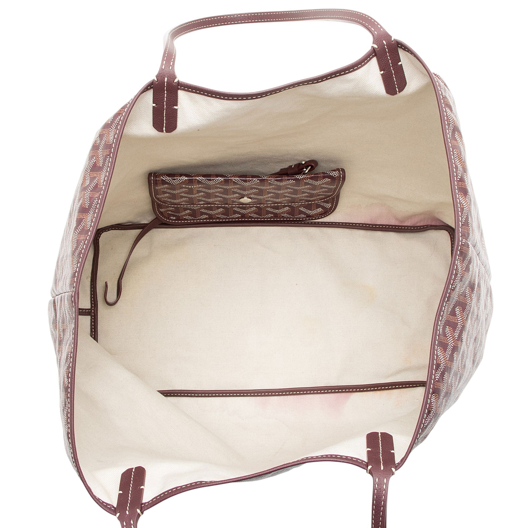 Goyard Goyardine Canvas St. Louis GM Tote