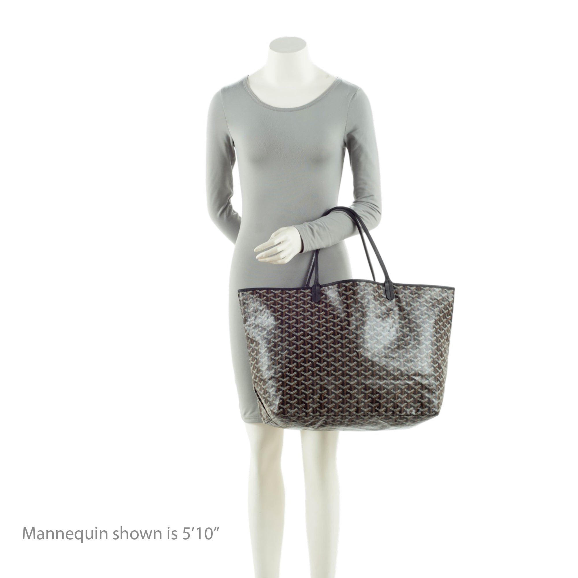 Goyard Goyardine Canvas St. Louis GM Tote