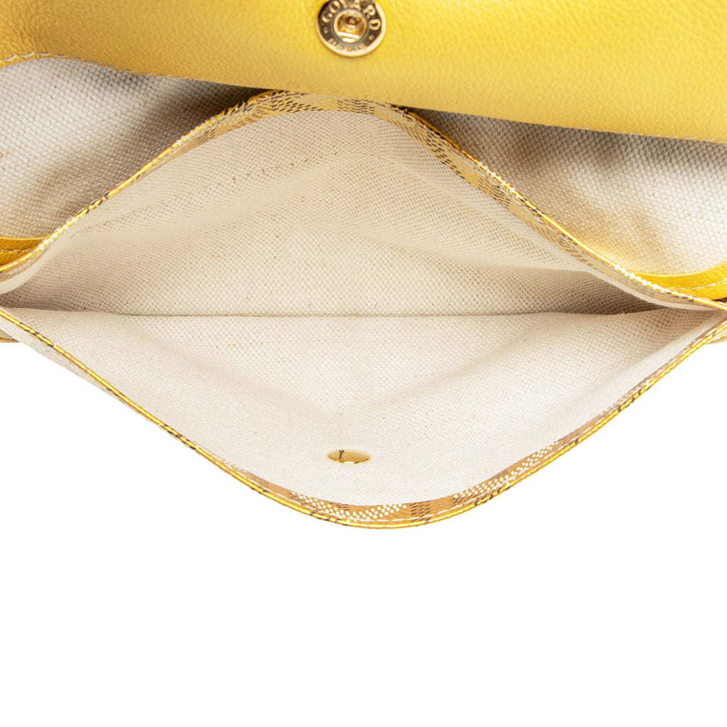 Goyard Limited Edition Precious Metals Goyardine Canvas St. Louis PM Tote