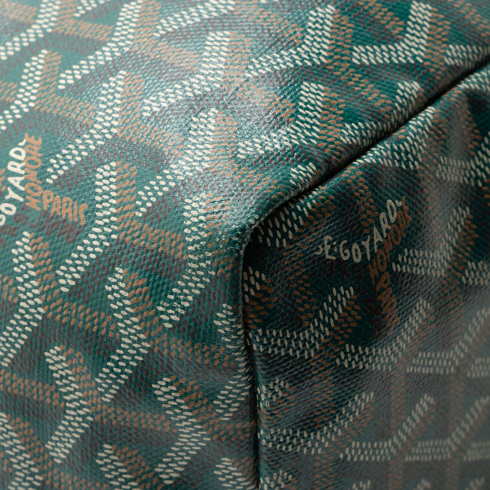 Goyard Goyardine Canvas St. Louis PM Tote