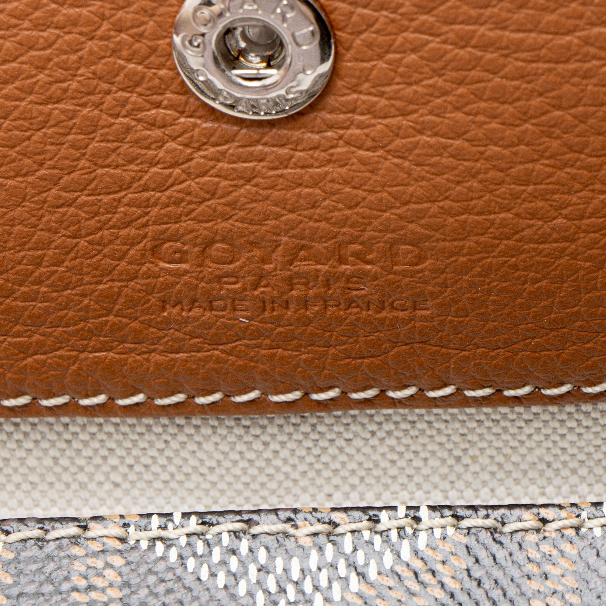 Goyard Goyardine Canvas St. Louis PM Tote