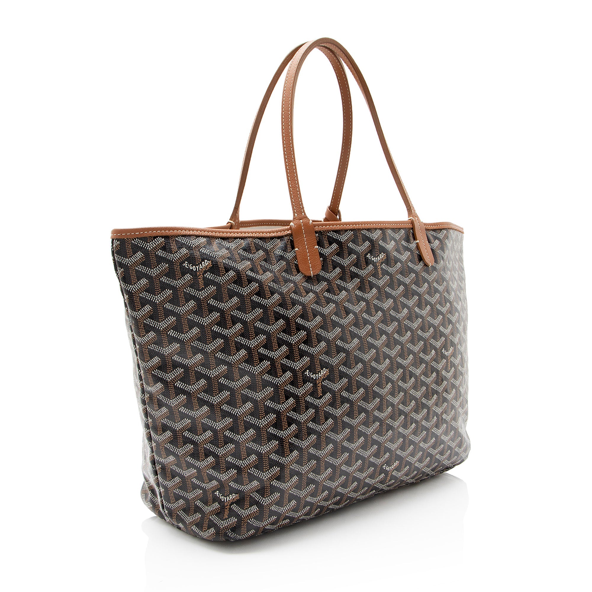 Goyard Goyardine Canvas St. Louis PM Tote