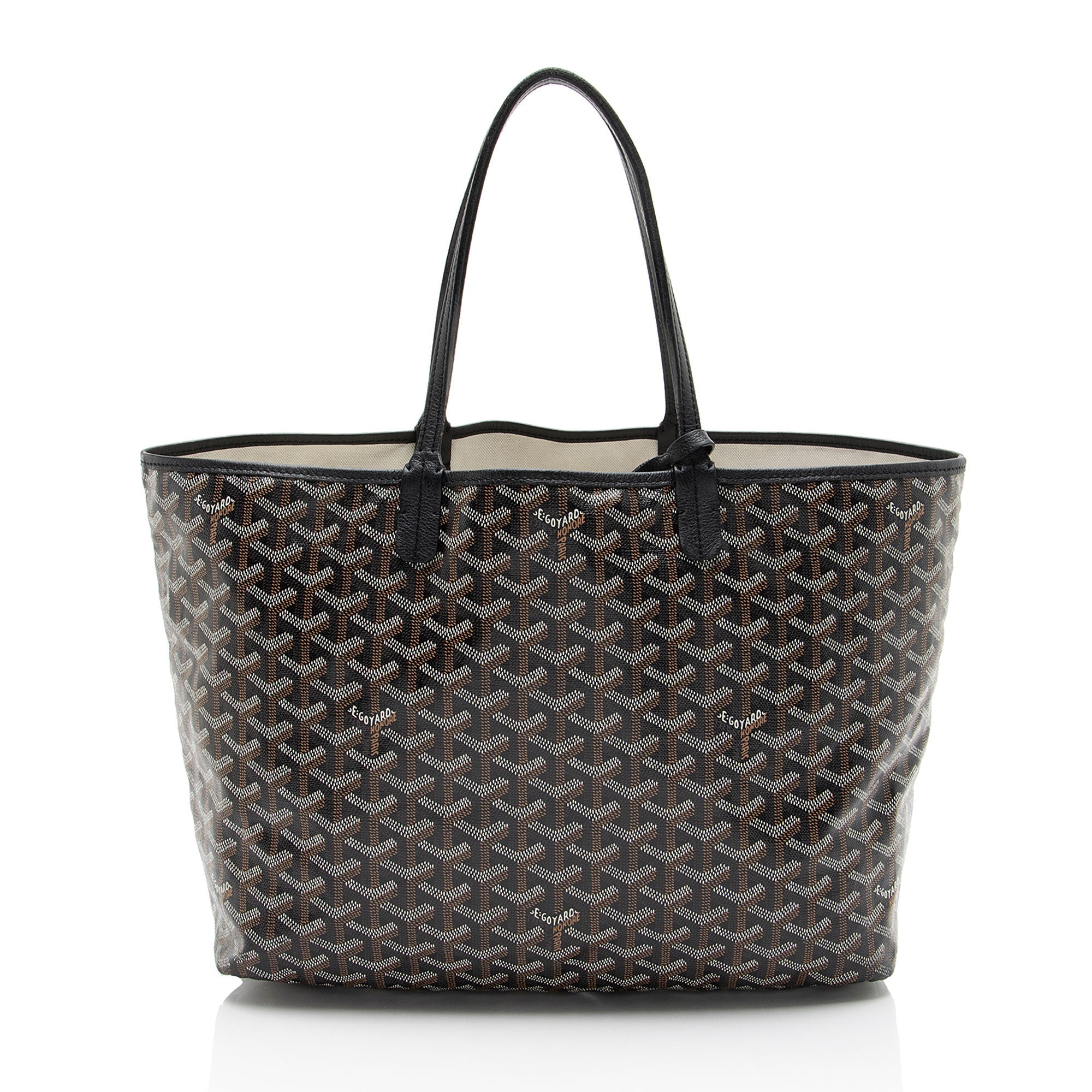 Goyard Goyardine Canvas St. Louis PM Tote