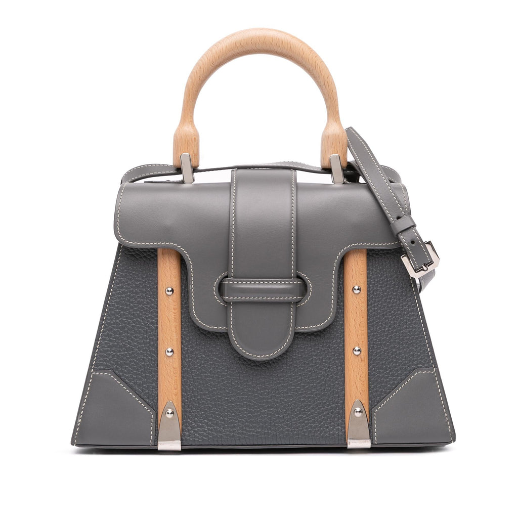Goyard Leather Saigon Structured MM