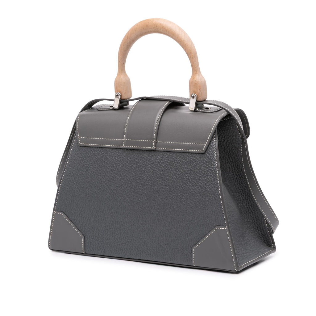 Goyard Leather Saigon Structured MM