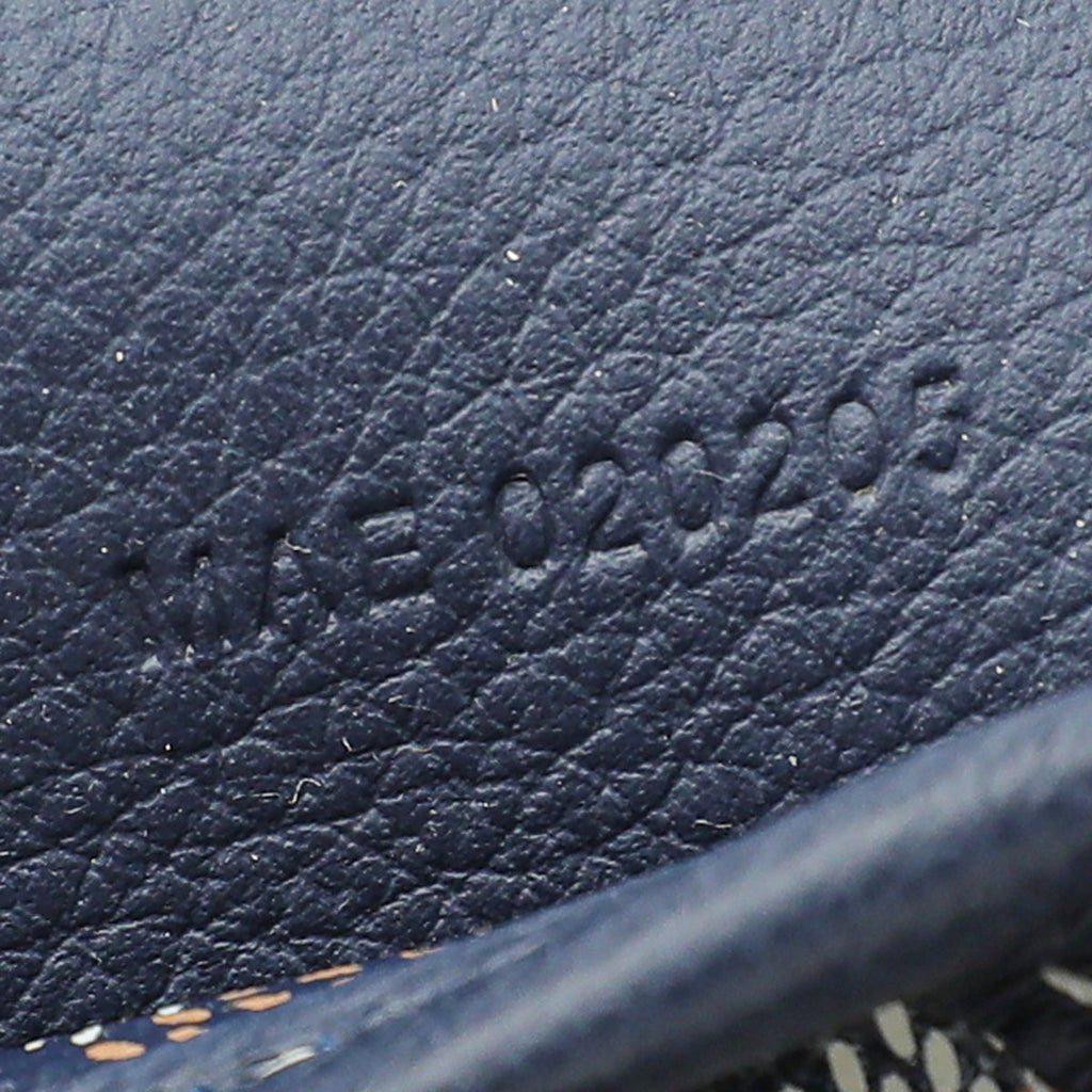 Goyard Blue Goyardine Sac Alpin Mini Backpack Bag