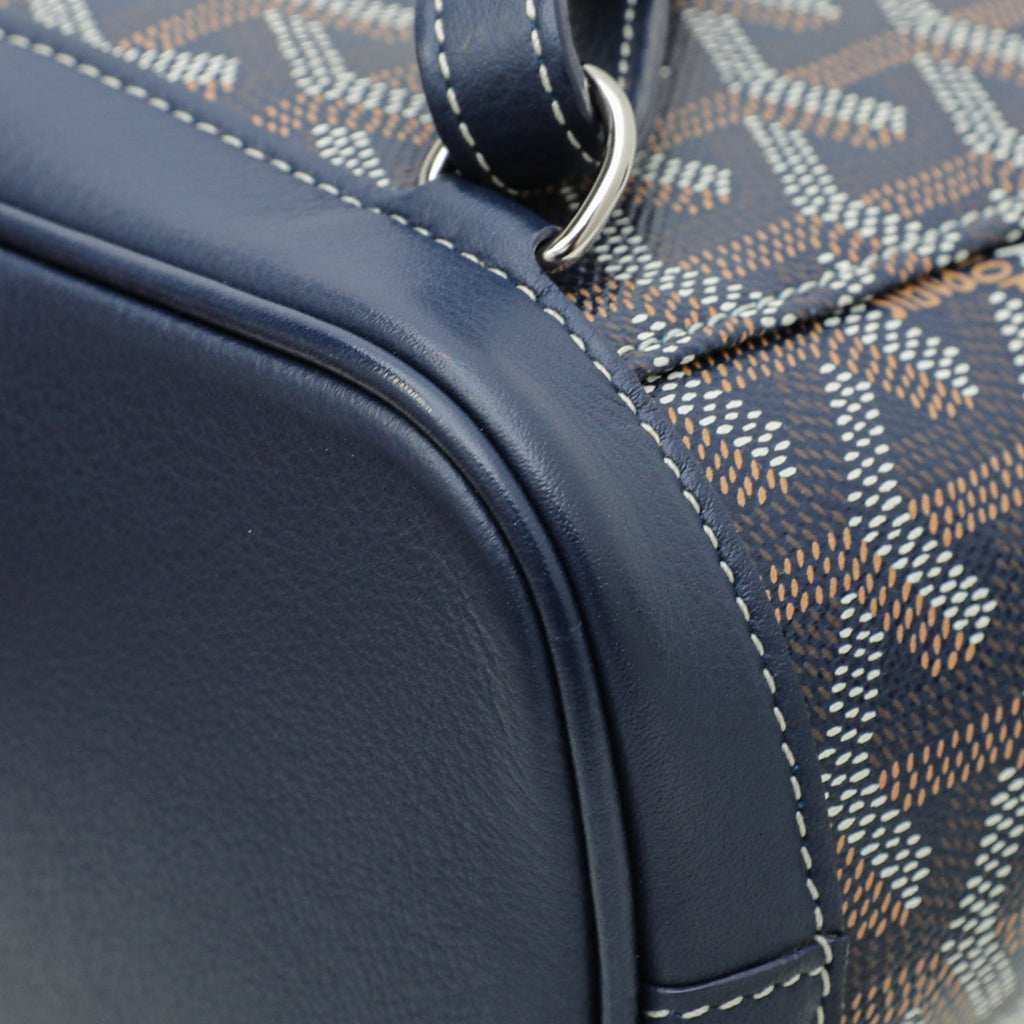 Goyard Blue Goyardine Sac Alpin Mini Backpack Bag