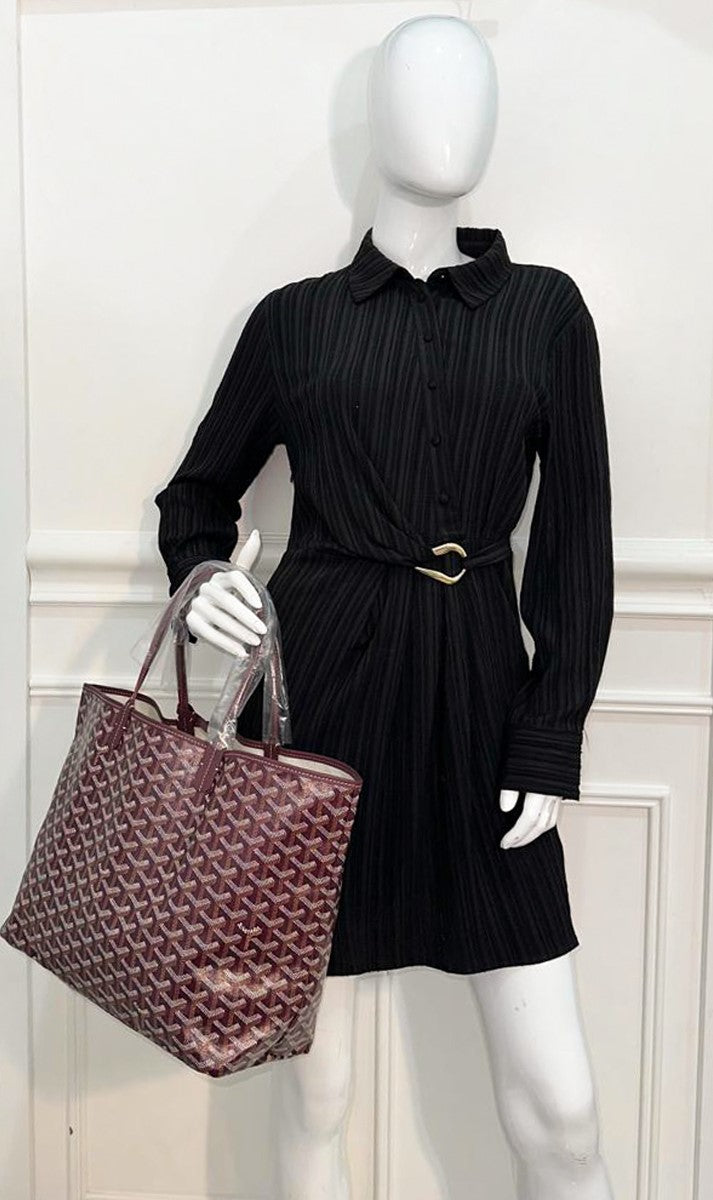 Goyard Bordeaux Goyardine Saint Louis PM Bag